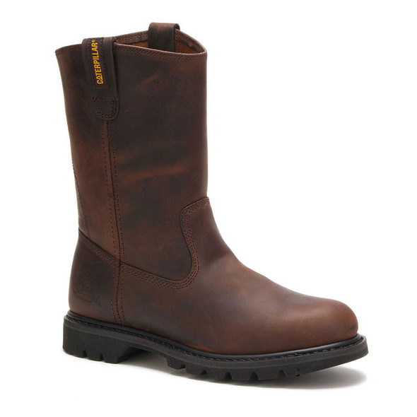 product variation CAT Men's Revolver Dark Brown Work Boots (P72191) image