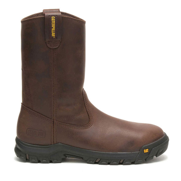 product variation CAT Men's Drawbar Steel Toe Summer Brown Work Boots (P91155) image