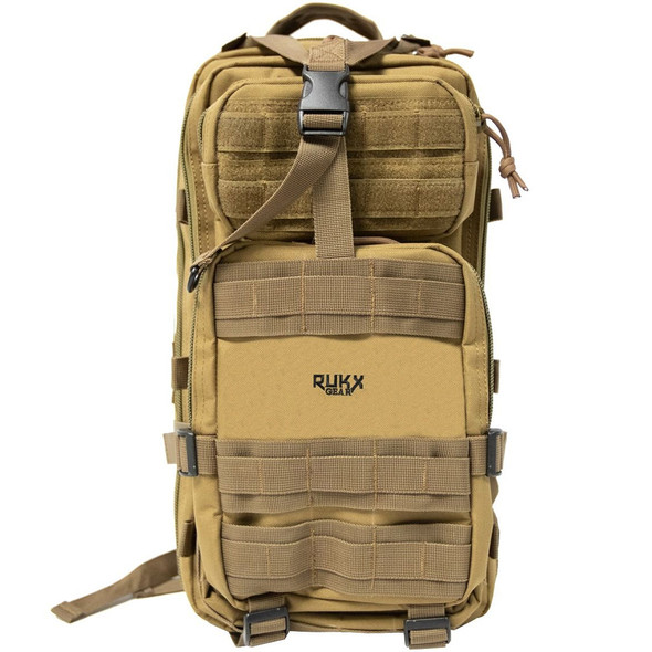 product variation Tan Rukx Gear Tactical 1 Day MOLLE backpack from American Tactical Imports image