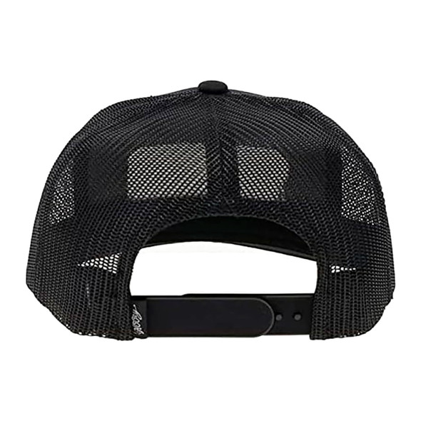 product variation HOOEY Sterling 6-Panel Gray Hooey Logo Black Trucker Cap (2105T-BK) image