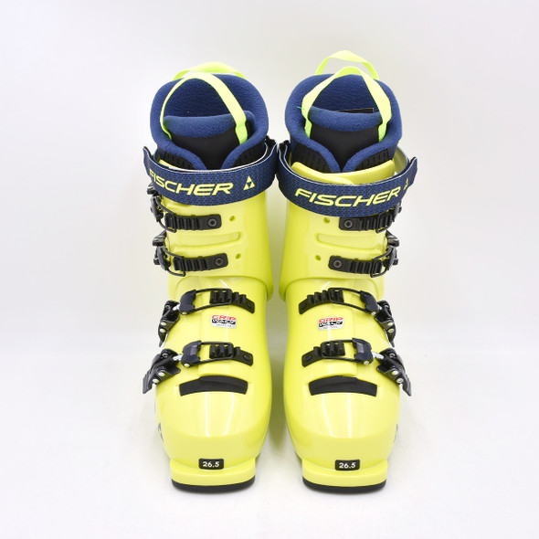product variation Open Box (Great condition, limited use): FISCHER Rc4 65 Jr Junior Alpine Skis Boots, Color: Yellow/ Yellow, Size: 26.5 (U19323-26.5) image