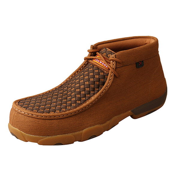 product variation Open Box (Damaged package): TWISTED X Men's Work Chukka Driving Moc, Color: Clay & Cocoa, Size: 9.5, Width: W (MDMNT02-W-09.5) image