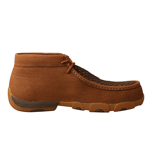 product variation Open Box (Damaged package): TWISTED X Men's Work Chukka Driving Moc, Color: Clay & Cocoa, Size: 9.5, Width: W (MDMNT02-W-09.5) image