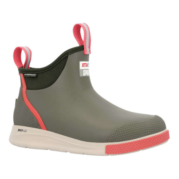 product variation Open Box (Damaged package): XTRATUF Wmn Olv 6" Slip O, Color: Olive, Size: 11 (ADSW-302-110) image