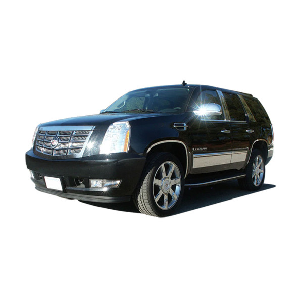 product variation QAA Fits Cadillac Escalade 2007-2014 4 piece Stainless Steel Front Grille Accent Trim (SG47255) image