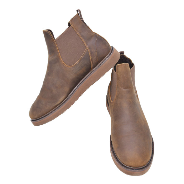 product variation Open Box (Great condition, limited use): GLOBE Dover Ii Vibram Mens Footwear, Color: Brown Crazyhorse, Size: 11 (GBDOVERIIV-BROWN_CRAZYHORSE-11) image