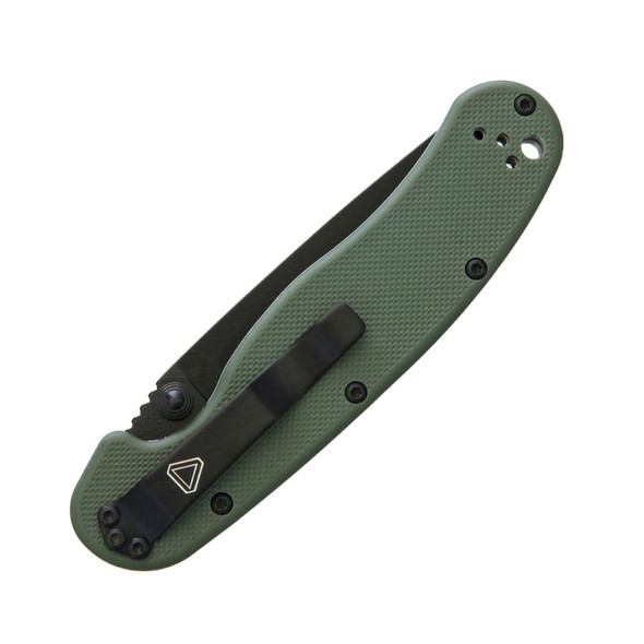 product variation ONTARIO KNIFE COMPANY RAT II Linerlock OD Green Folding Knife (ON8830OD) image