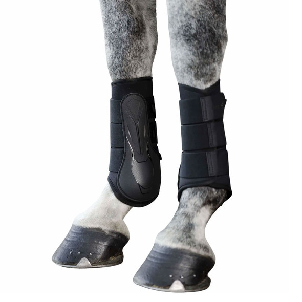 product variation HORSEWARE IRELAND Horseware Black/Black Classic Brushing Boots (TFHC01-KK00) image