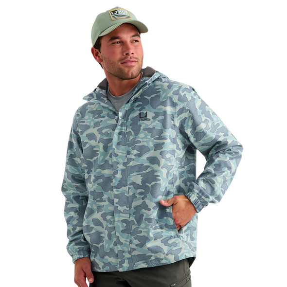 product variation HUK Men's Storm Blue Shadow Jacket (H4000191-418) image