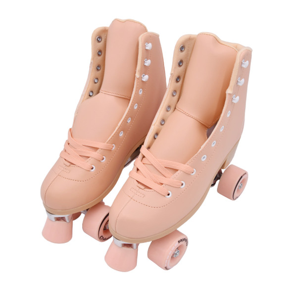 product variation Open Box (Great condition, limited use): C SEVEN Cute Roller Skates for Girls and Adults, Color: Peachy Keen, Women's 11 / Men's 10 (C7-RSU-PCHY-10) image