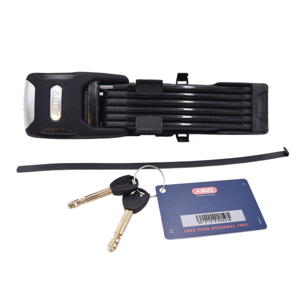 product variation Open Box (Great condition, limited use): ABUS Bordo XPlus Alarm 6000KA/90 BK SH Folding Lock (61500) image