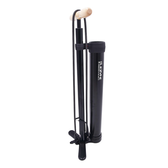 product variation Open Box (Great condition, limited use): LEZYNE Digital Pressure Overdrive High Volume Gloss Black Bicycle Floor Pump (1-FP-DPRODR-V204) image