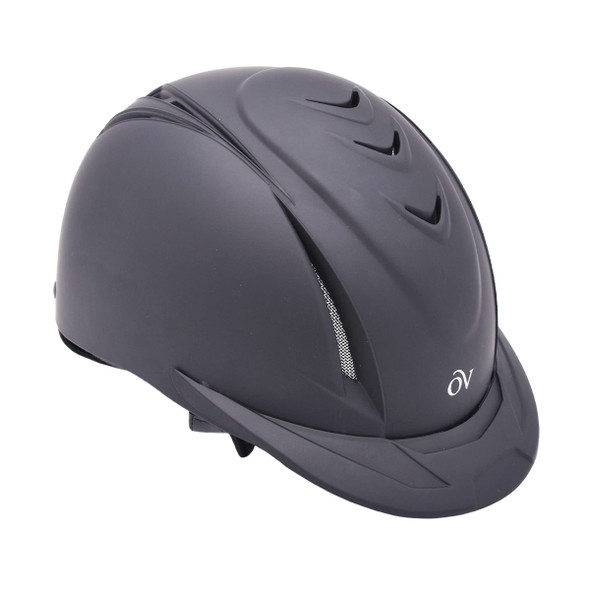 product variation Open Box (Great condition, limited use): OVATION OV Deluxe Schooler Helmet, Color: Black, Size: M/L (467566BLK-M/LG) image