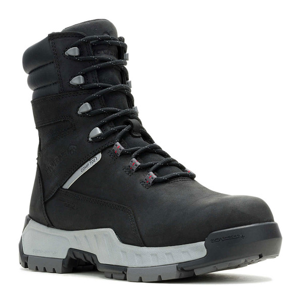 product variation WOLVERINE Men's Tarmac II 8in Reflective CarbonMAX Black Work Boots (W261027) image