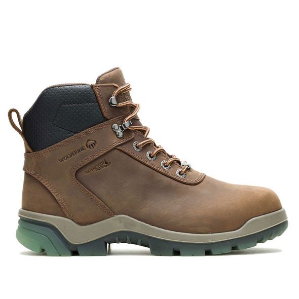 product variation WOLVERINE Men's Vantage HyperRest 6in Met-Guard CarbonMax Dark Brown Work Boots (W261054) image