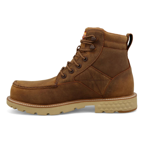 product variation Open Box (Damaged package): TWISTED X Men's 6" Work Boot, Color: Golden Tan, Size: 11.5, Width: M (MXCNW08-M-11.5) image