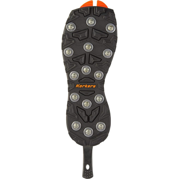 product variation Open Box (Damaged package): KORKERS OmniTrax v3.0 Triple Threat - Carbide Spike, Color: Black/Orange, Size: 7 (FA3045-07) image
