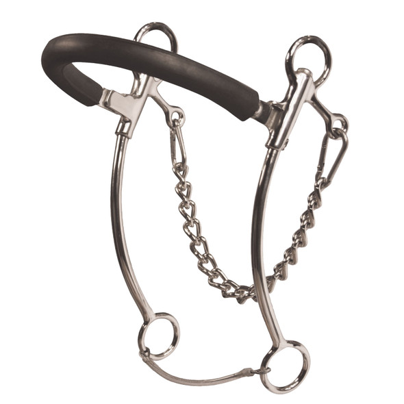 product variation PROFESSIONAL'S CHOICE Brittany Pozzi Hackamore Long Bit (BPB-101) image