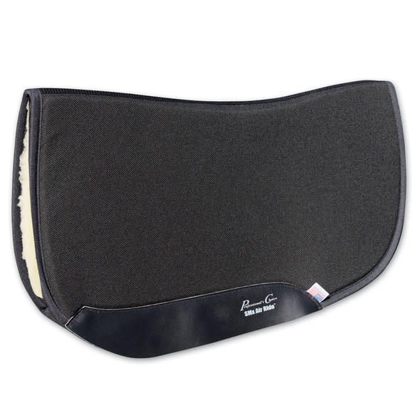 product variation PROFESSIONAL'S CHOICE SMx Air Ride Black Barrel Saddle Pad (ARSB-BLA) image