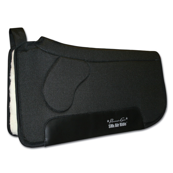 product variation PROFESSIONAL'S CHOICE SMx Air Ride Black OrthoSport Saddle Pad (ARSP-33BLA) image