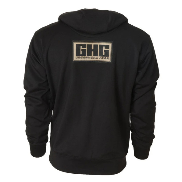 product variation Avery Mens GHG Greenhead Gear fleece lined logo hoodie in black image
