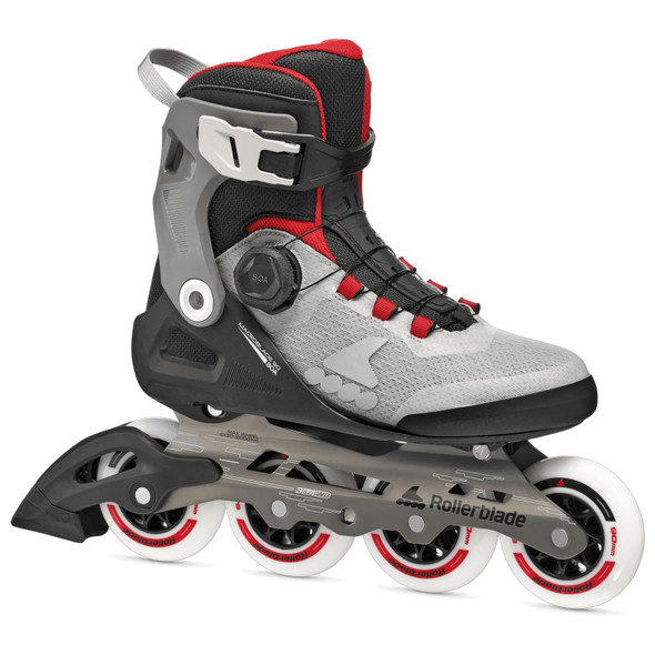 product variation ROLLERBLADE Macroblade 90 BOA Black/Grey/Red Inline Skates (86B0760090NZ07) image