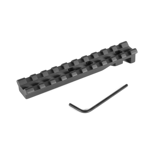 product variation EVOLUTION GUN WORKS Ruger Revolver Black Picatinny Rail Scope Base (49000) image