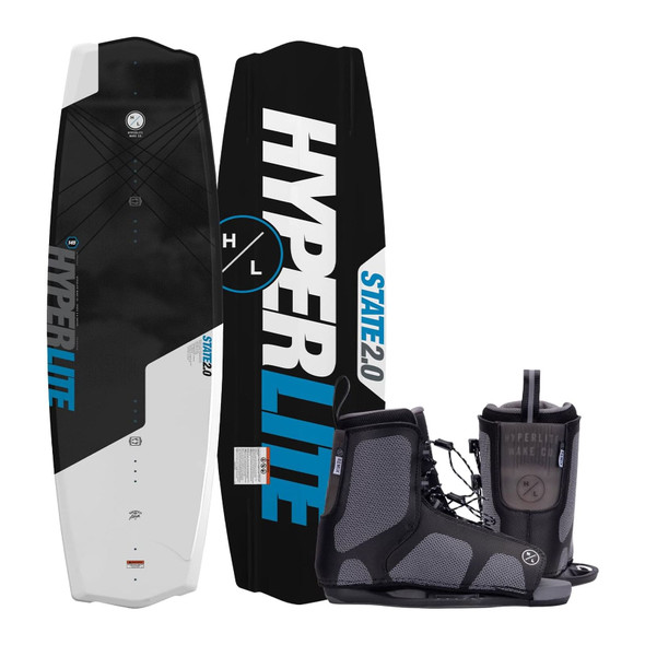 product variation HO Hyperlite State 2.0 130cm Wakeboard Package with 4-8 Remix Bindings (26040130) image