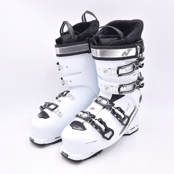 product variation Open Box (Great condition, limited use): NORDICA Womens Speedmachine 3 85 W Boots, Color: White/Bronze/Gold, Size: 26.5 (050G27004F4-26.5) image