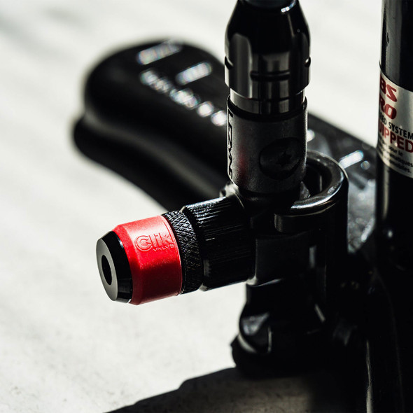 product variation LEZYNE Clik Chuck Black/Red Pump Adapter (1-CLKCHUCK-V104) image