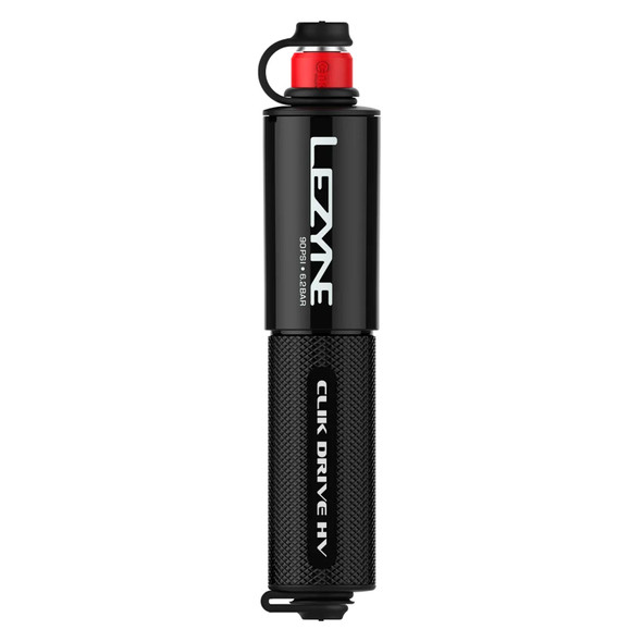 product variation LEZYNE Clik Drive HV Black/Red Hand Pump (1-MP-CLKHV-V104) image