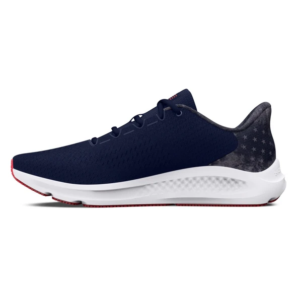 product variation UNDER ARMOUR Men's Charged Pursuit 3 Freedom Midnight Navy Running Shoe (3027432-400) image