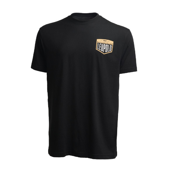 product variation LEUPOLD Men's Riflescopes Badge Black Tee (186506-par) image