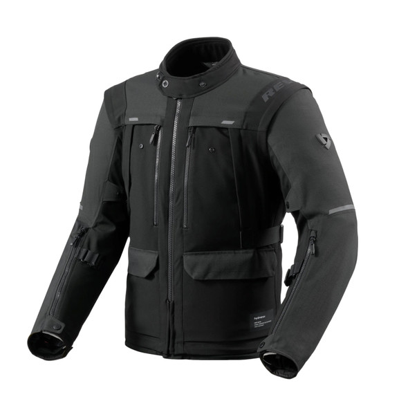 product variation REV'IT! Men's Offtrack 3 H2O Black Motorcycle Jacket (FJT434-1010) image