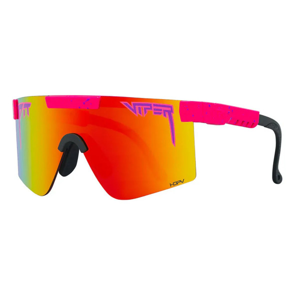 product variation PIT VIPER The Radical Original Polar Double Wide Pink/Purple Splatter Sunglasses (the-radical-polarized-double-wide) image