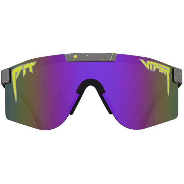 product variation PIT VIPER The Lightspeed Original Polarized Gray/Yellow Splatter Sunglasses (E-OG-LITESPD-POL) image