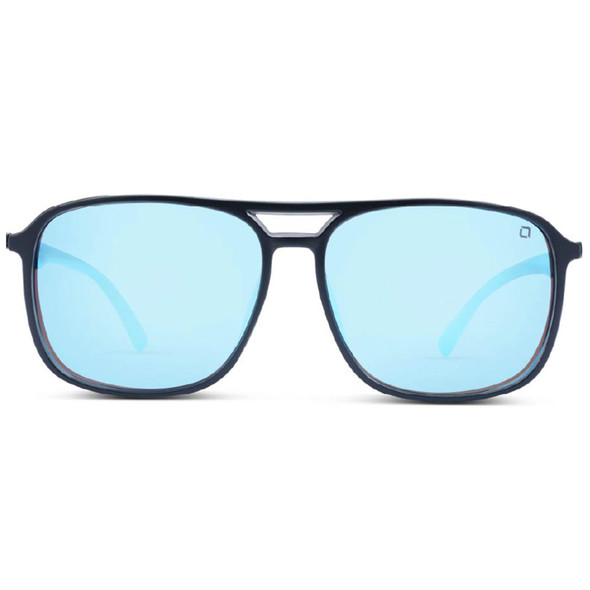 product variation OPTIC NERVE Unisex Cousin Matte Gray Frame with Brown Lens/Blue Mirror Sunglasses (22628) image