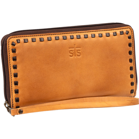 product variation STS Bandera Tan Berkley Bifold Wristlet (62469) image