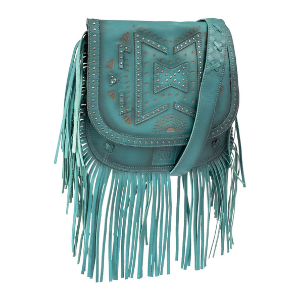 product variation STS Wayfarer Turquoise Selah Saddle Bag (35002) image