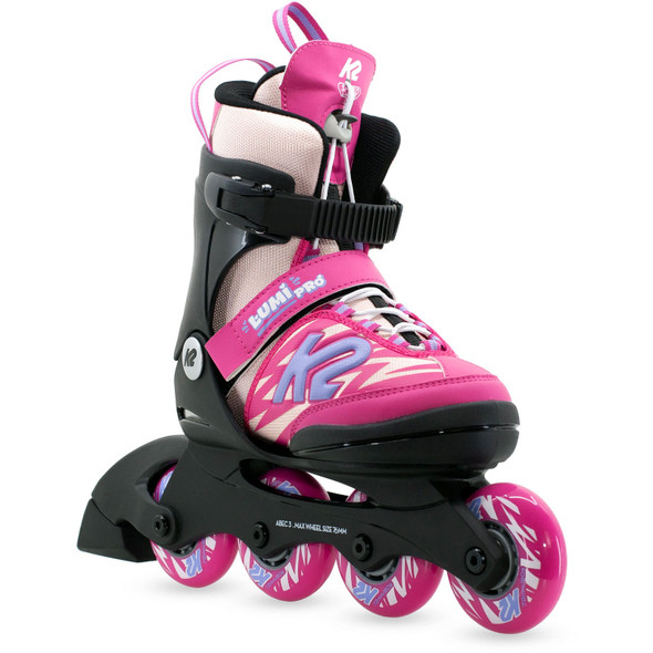 product variation K2 SKATES Youth Lumi Pro Pink Adjustable Inline Skates (SK26218900) image