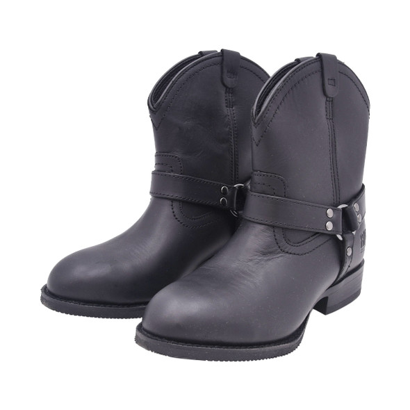 product variation Open Box (Great condition, limited use): Frye Supply Women's FR40601F Black The Safety-Crafted Harness Boot Steel 6" Boot, 6.5M image