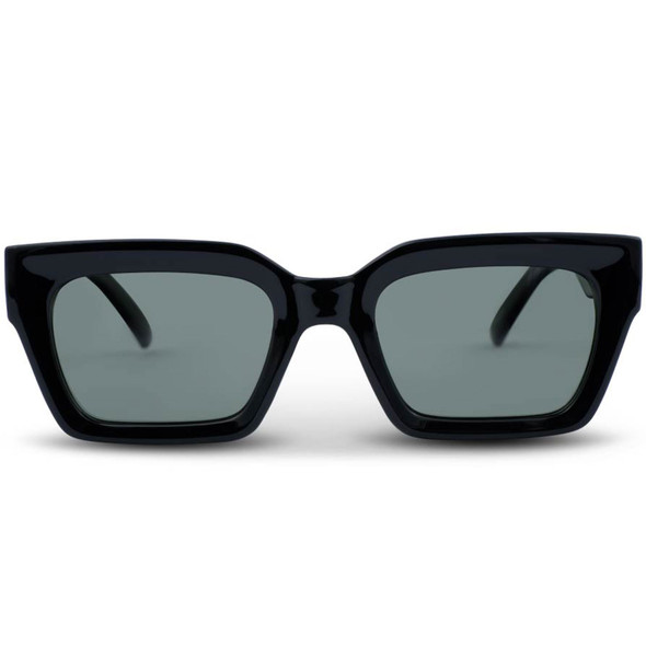 product variation OPTIC NERVE Unisex Afterglow Shiny Black Frame with Smoke Lens Sunglasses (22756) image