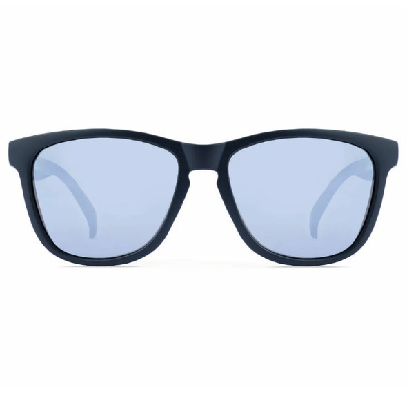 product variation OPTIC NERVE Unisex Fairplay Matte Black Frame with Smoke Lens Silver Mirror Sunglasses (22693) image