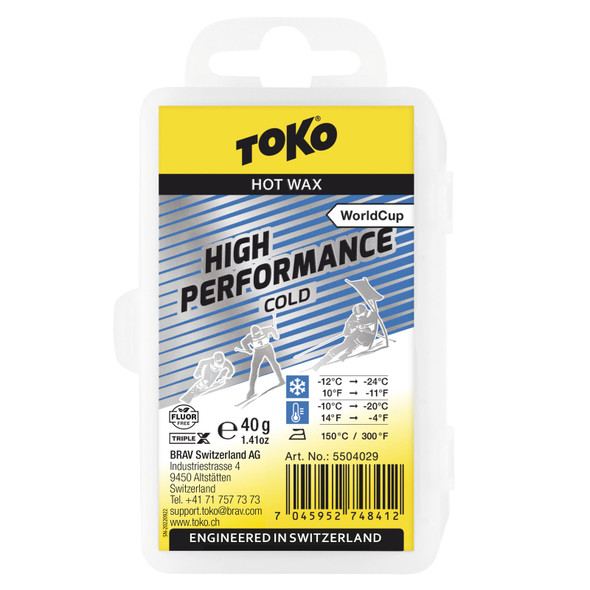 product variation TOKO World Cup High Performance Cold 40g Hot Wax (5504029) image