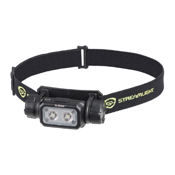product variation STREAMLIGHT Sledge 600 Lumens Black Headlamp w/ Elastic and Rubber Hard Hat Straps (89019) image