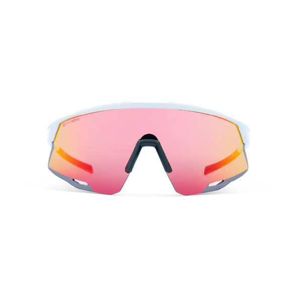 product variation OPTIC NERVE FixieAIR Shiny White with Smoke Lens Red Mirror Sunglasses (22799) image
