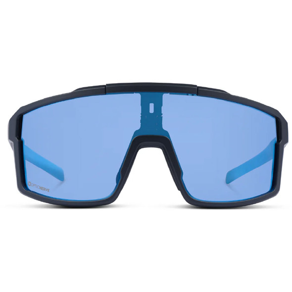 product variation OPTIC NERVE FixieRUSH Matte Black with Brown Lens Blue Mirror Sunglasses (22816) image