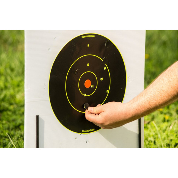 product variation BIRCHWOOD CASEY Shoot-N-C 8in Bull's-Eye 30 Targets, 360 Pasters (34825-30) image