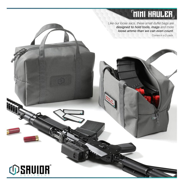product variation SAVIOR EQUIPMENT Mini Hauler Black 2-Pack Duffle Bag (SP-DUFMINI-2P-BK) image