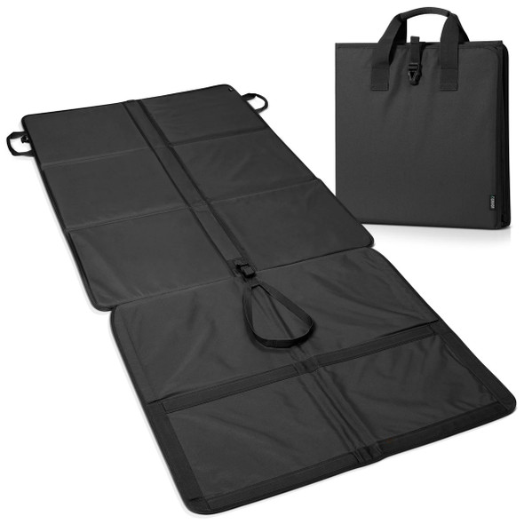 product variation SAVIOR EQUIPMENT Tri-Fold Padded Obsidian Black Shooting Mat (SM-FOLD-BK) image